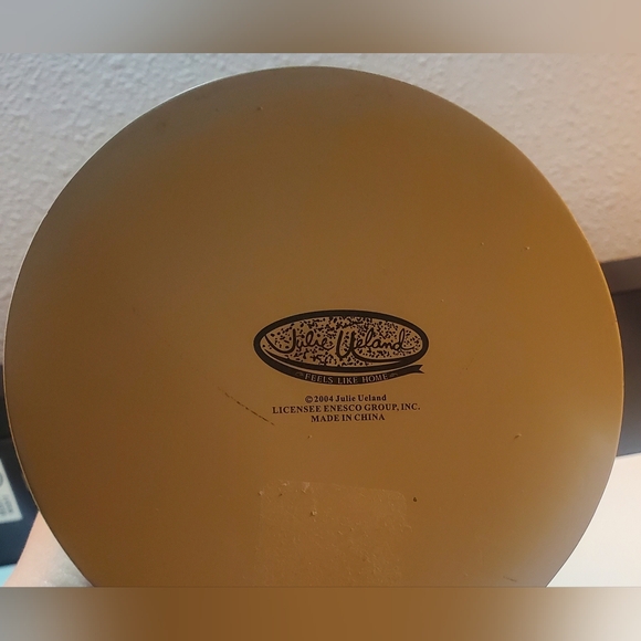 2004 Julie Ueland Designer SouthWest Painted 11.5 Pillar acandle Holder - Picture 5 of 16